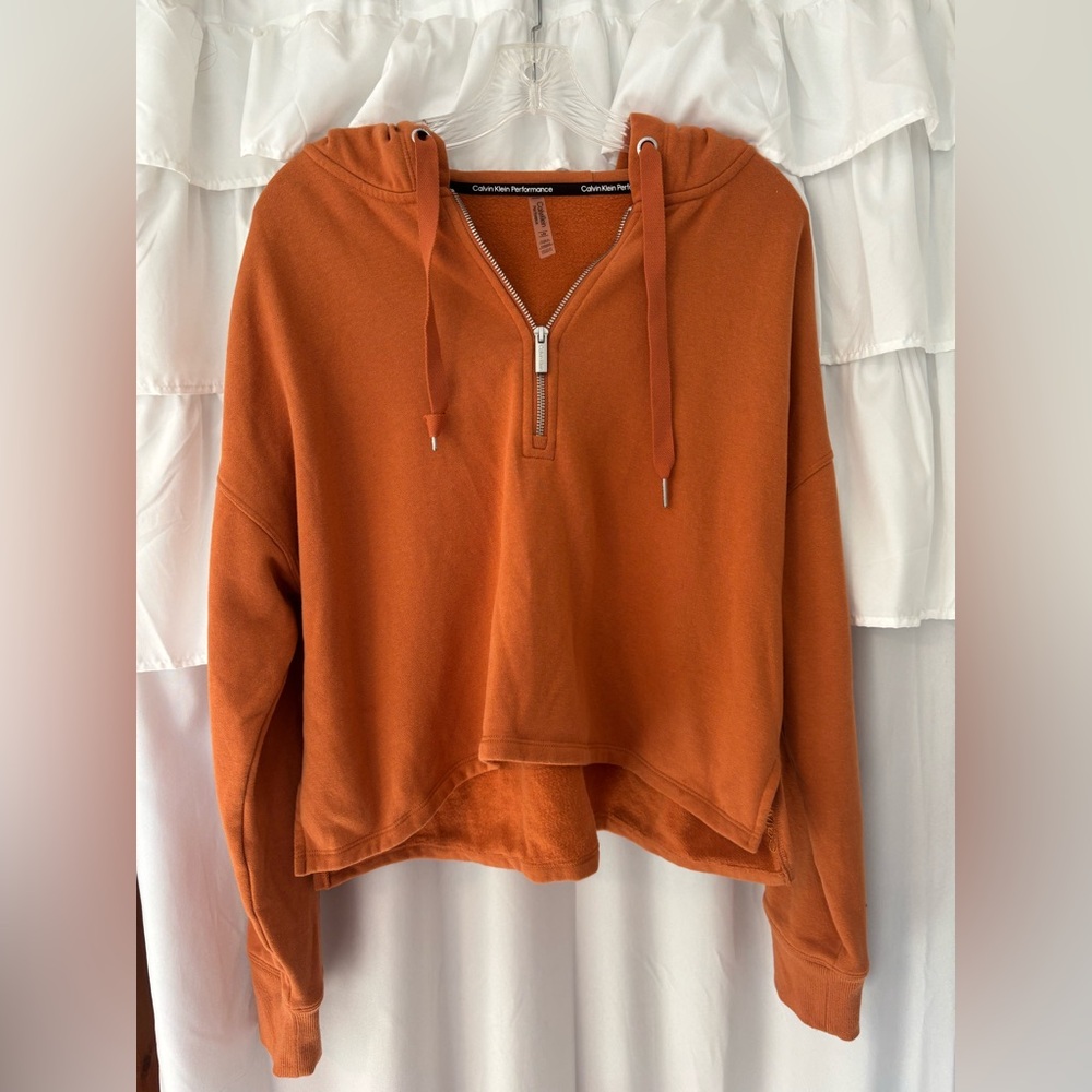 Calvin Klein Women's Rust Hoodie